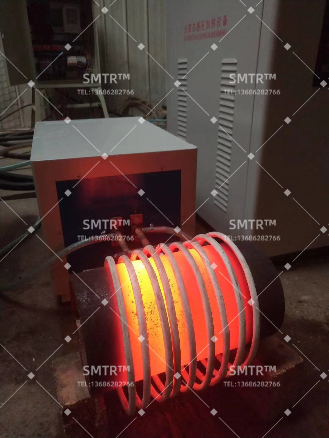 大直徑管道感應加熱 管道透熱 輥筒加熱 軋輥加熱 聯(lián)軸器加熱